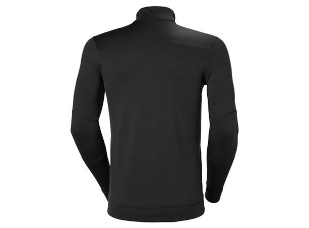 Helly Hansen Lifa genser Svart, str.2XL med 1/2 glidelås