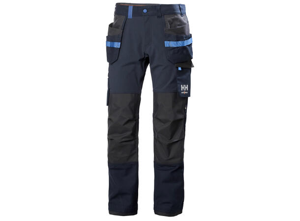 Helly Hansen Oxford 4X Håndverksbukse Marineblå C46