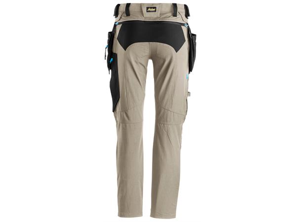 Snickers 6208 LiteWork Bukse+ Khaki C154