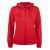 Clique Basic Active hood full zip DAME Rød L 