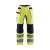 Blåkläder 1552 Håndverksbukse Varsel Gul/Marineblå C48 