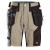 Snickers 6110 LiteWork Arbeidsshorts Khaki C44 