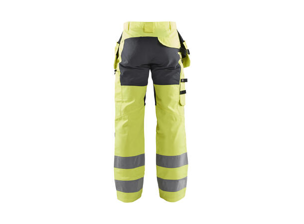 Blåkläder 1552 Håndverksbukse Varsel HiVis Gul C144