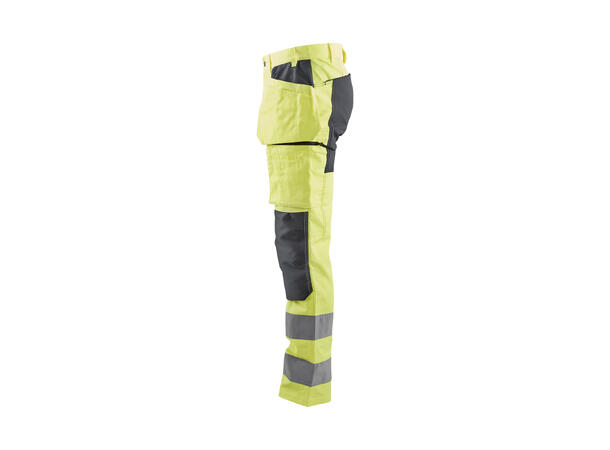 Blåkläder 1552 Håndverksbukse Varsel HiVis Gul C144