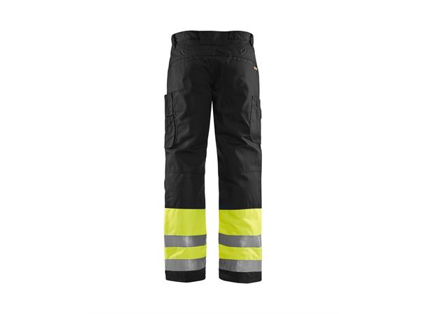 Blåkläder Bukse varsel vinter Gul/Svart, str.C58