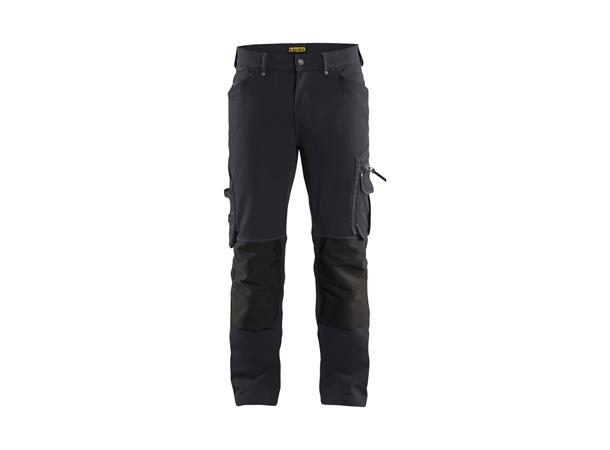 Blåkläder Håndverksbukse 4-veisstretch Mørkegrå/Svart
, str.C146, modell X1900