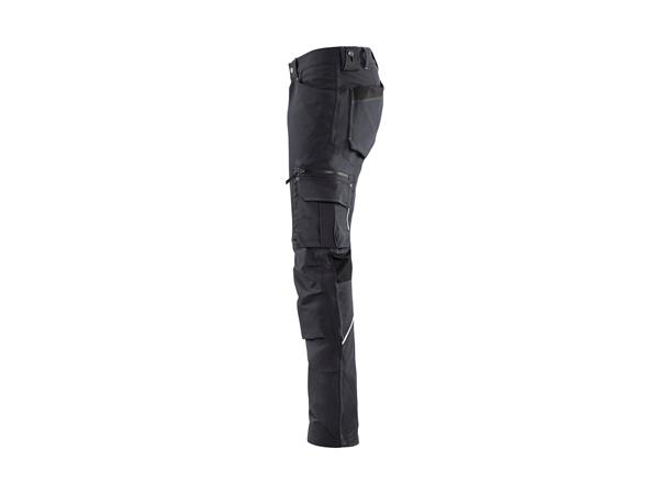 Blåkläder Håndverksbukse 4-veisstretch Mørkegrå/Svart
, str.C146, modell X1900