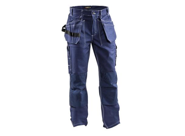 Blåkläder Håndverksbukse m/spikerlommer Marineblå, str.C40
