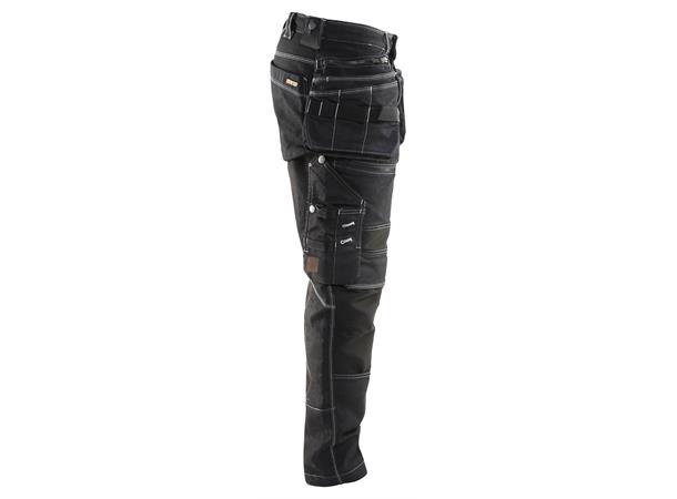 Blåkläder Håndverksbukse stretch X1900 Svart, str.D104