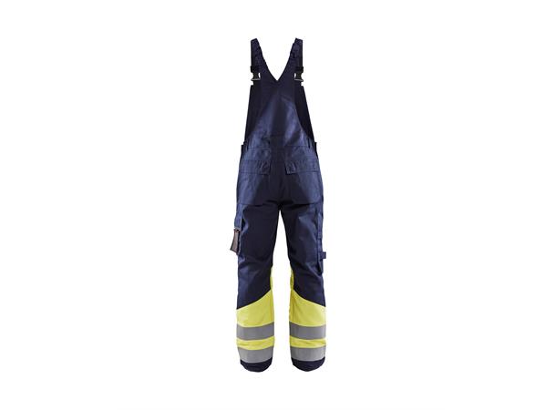 Blåkläder Multinorm selebukse Kl.1 Marineblå/Gul, str.C46
