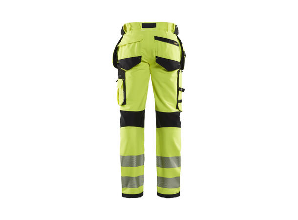 Blåkläder Varselbukse 4-veis stretch Gul/Svart, str.C52
