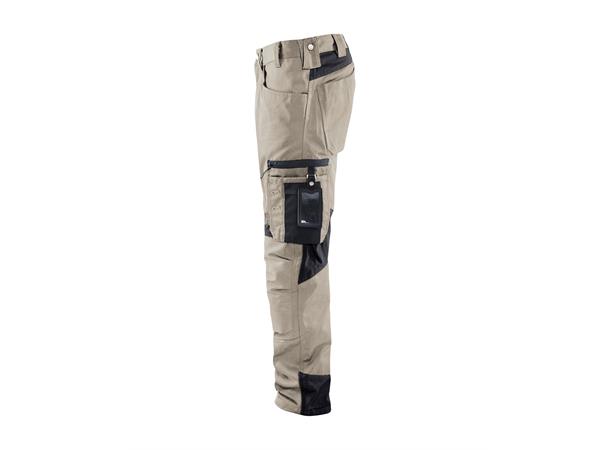 Blåkläder håndverksbukse u/spikerlommer Beige, str.C146