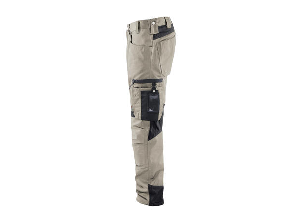 Blåkläder håndverksbukse u/spikerlommer Beige, str.C146