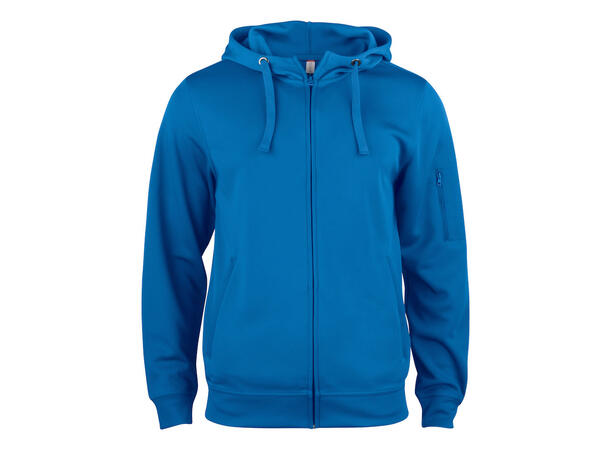 Clique Basic Active hood full zip Blå S