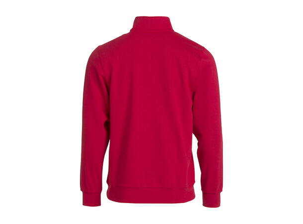 Clique Basic Half Zip Rød, str. XS