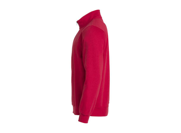 Clique Basic Half Zip Rød, str. XS