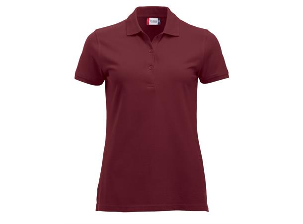 Clique Classic Marion S/S Dame Burgunder XL