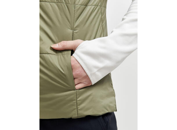 Craft Core Light Padded Vest Grønn S