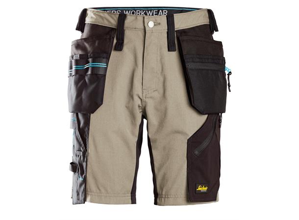 Snickers 6110 LiteWork Arbeidsshorts Khaki C44