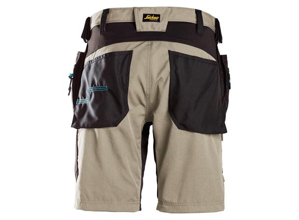 Snickers 6110 LiteWork Arbeidsshorts Khaki C44