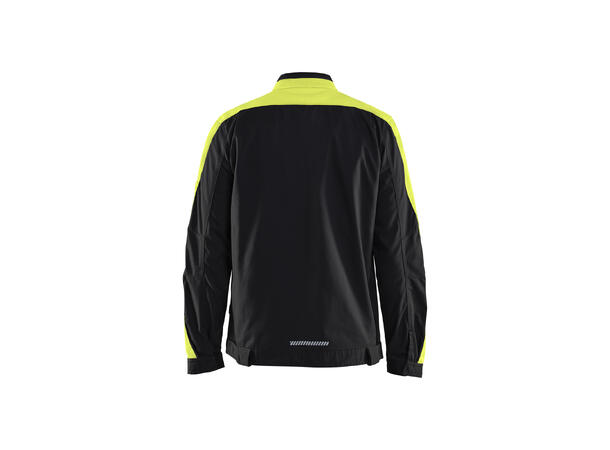 Blåkläder 4444 Industrijakke Stretch Svart/Gul 4XL