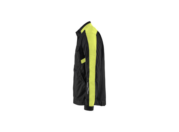 Blåkläder 4444 Industrijakke Stretch Svart/Gul 4XL