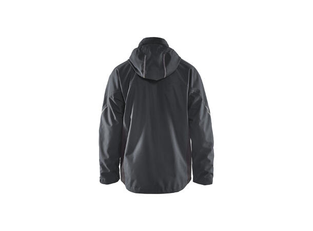 Blåkläder 4890 Lettfôret Vinterjakke Mørkegrå/Svart 4XL