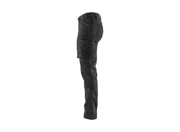 Blåkläder 7159 Servicebukse Stretch Dame Svart C42
