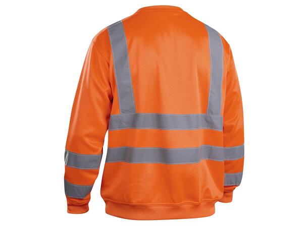 Blåkläder College genser Varsel Oransje, str.4XL