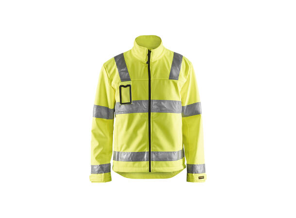 Blåkläder Jakke Softshell varsel Gul, str.L