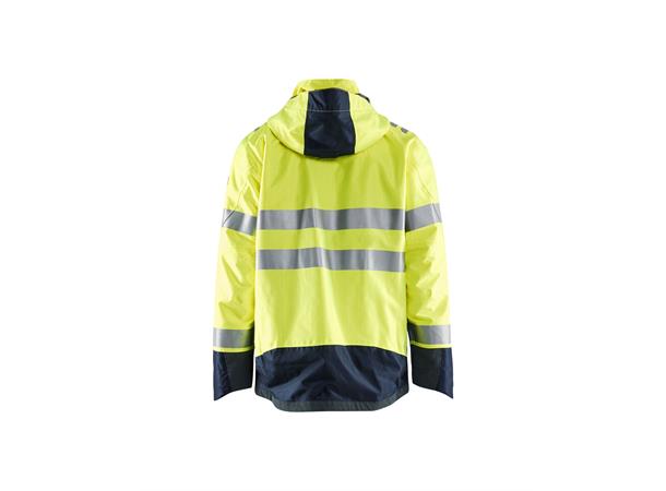 Blåkläder Skalljakke Multinorm Gul/Marineblå, str.4XL