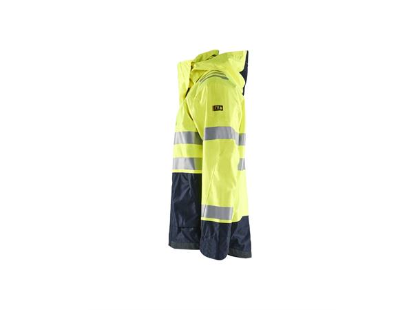Blåkläder Skalljakke Multinorm Gul/Marineblå, str.4XL