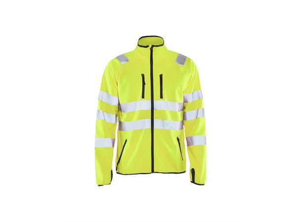 Blåkläder Varsel softshell høy krage Gul, str.4XL