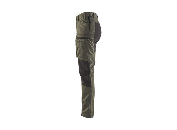 Blåkläder 7159 Servicebukse Stretch Dame Militærgrønn C48