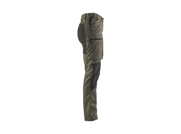 Blåkläder 7159 Servicebukse Stretch Dame Militærgrønn C48