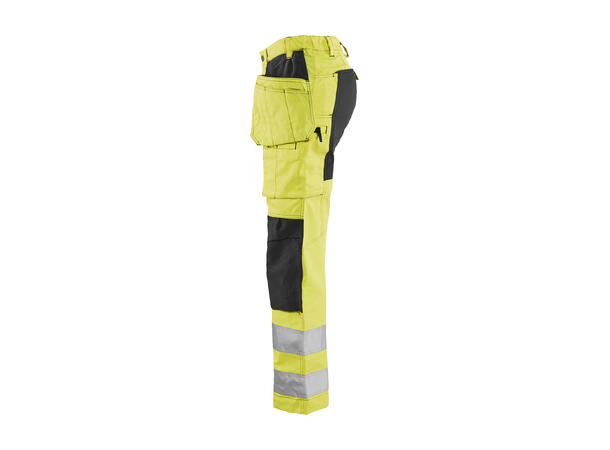 Blåkläder 7163 Varselbukse Stretch Dame Gul/Svart C36