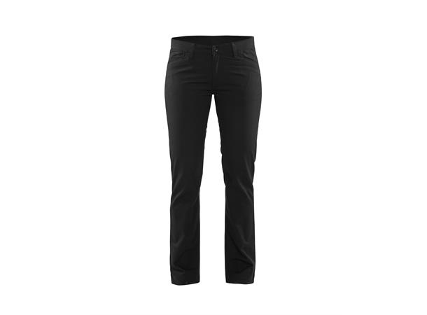 Blåkläder Bukse chino's 2-veisstretch Svart, str.D25, dame