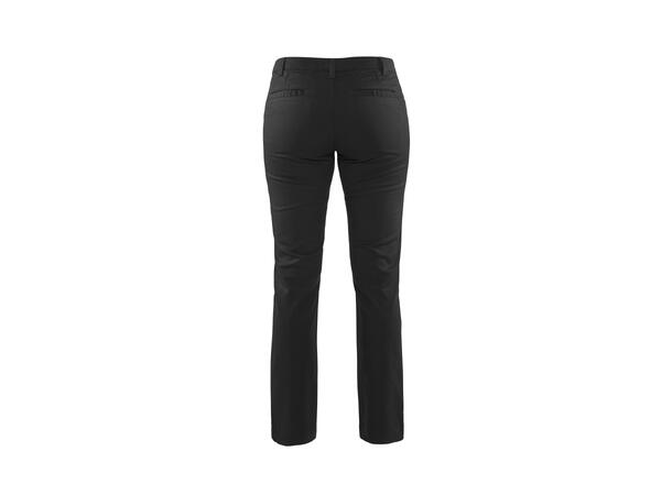 Blåkläder Bukse chino's 2-veisstretch Svart, str.D25, dame
