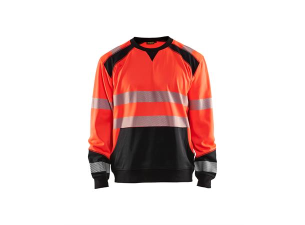 Blåkläder Genser varsel HiVis Rød, str.4XL