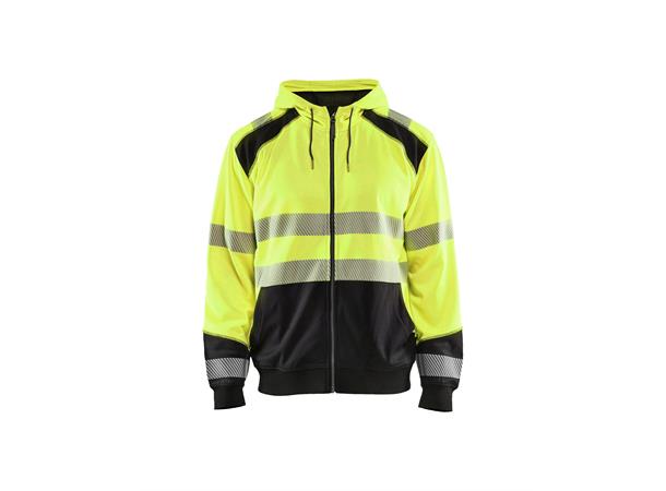 Blåkläder Hettejakke varsel Gul/Svart, str.4XL
