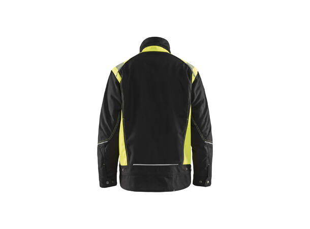 Blåkläder vinterjakke Svart/Gul, str.4XL