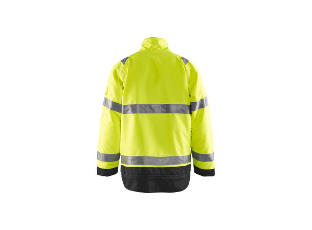 Blåkläder vinterjakke Varsel Gul/Svart, str.4XL