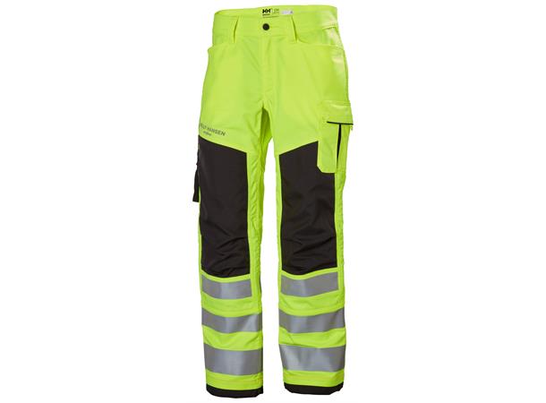 Helly Hansen Alna 2.0 håndverkbukse Kl.2 HiVis Gul, str.C46