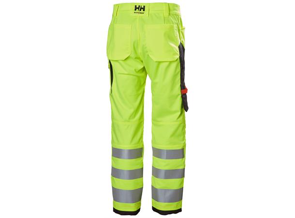Helly Hansen Alna 2.0 håndverkbukse Kl.2 HiVis Gul, str.C46