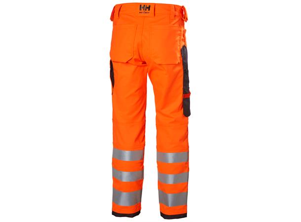 Helly Hansen Alna 2.0 håndverkbukse Kl.2 HiVis Oransje, str.C64