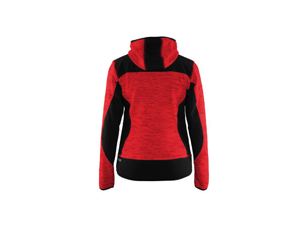 Blåkläder 4931 Strikket Jakke Dame Rød/Svart L