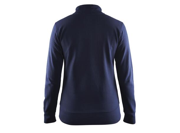 Blåkläder Genser hel glidelås Marineblå, str.L, dame