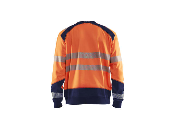 Blåkläder Genser varsel Oransje, str.S