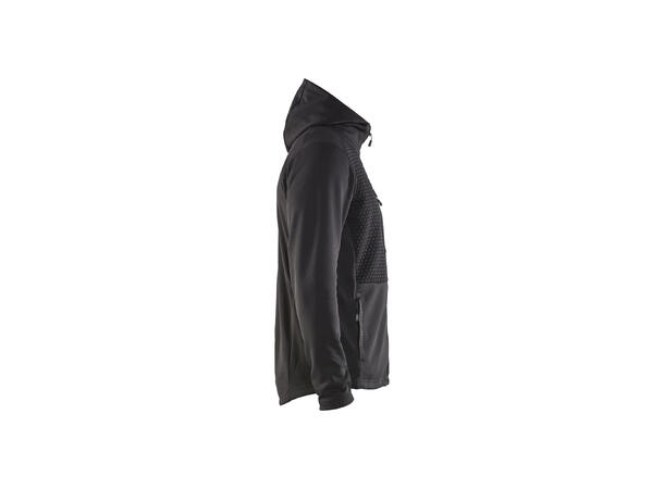 Blåkläder Hettegenser med glidelås Svart, str.4XL