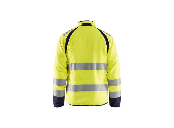 Blåkläder Isolasjonsjakke i varsel Gul/Marineblå, str.4XL